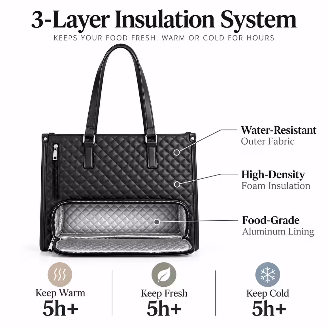 PU Leather Tote Bag 3