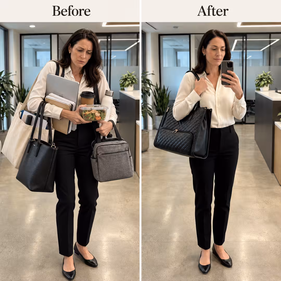 PU Leather Tote Bag 8