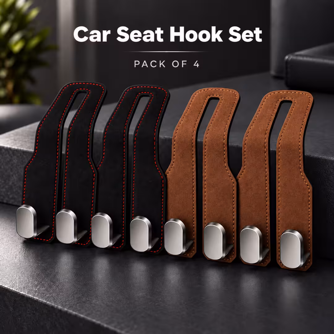 Faux Suede Car Storage Holder