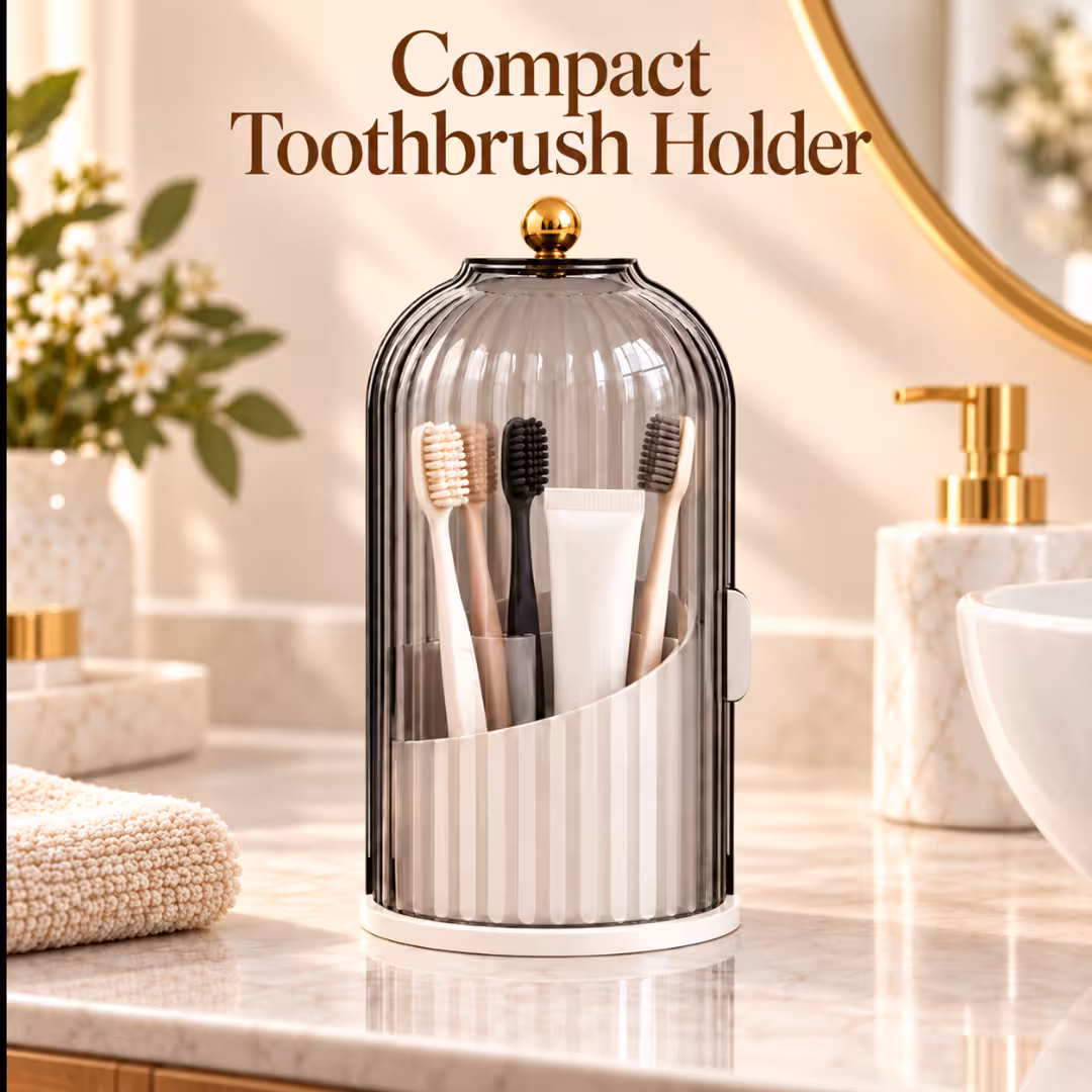 Compact Toothbrush Holder