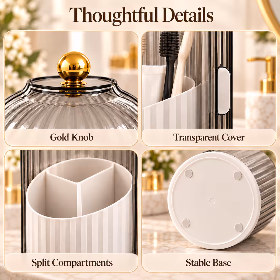 Compact Toothbrush Holder 6