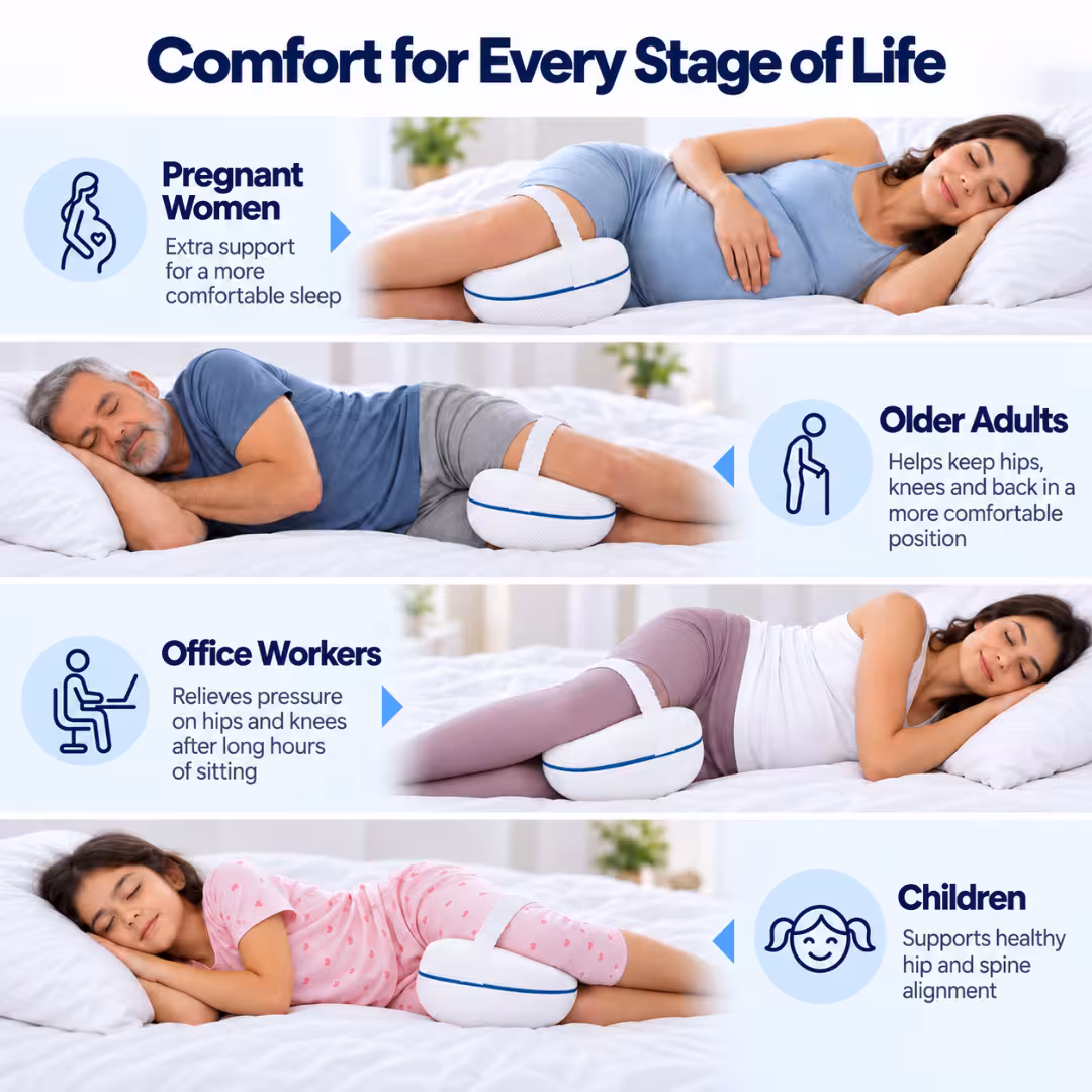 Ergonomic Knee Pillow 7