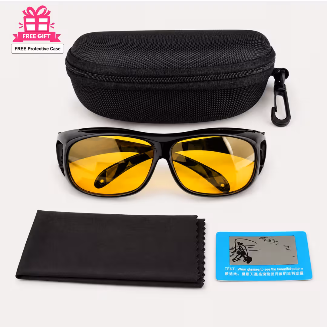 Z-Yellow HD Night Glasses