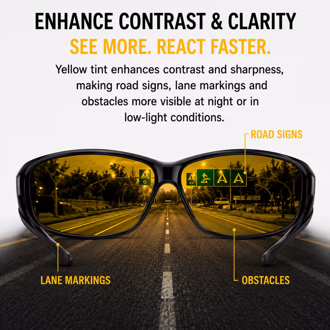 Z-Yellow HD Night Glasses 4