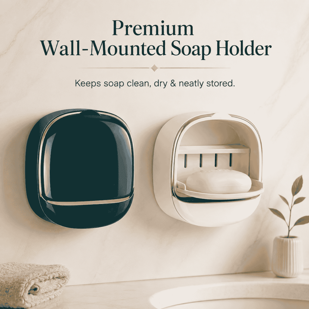 Wall-mounted Soap Holder Boxes