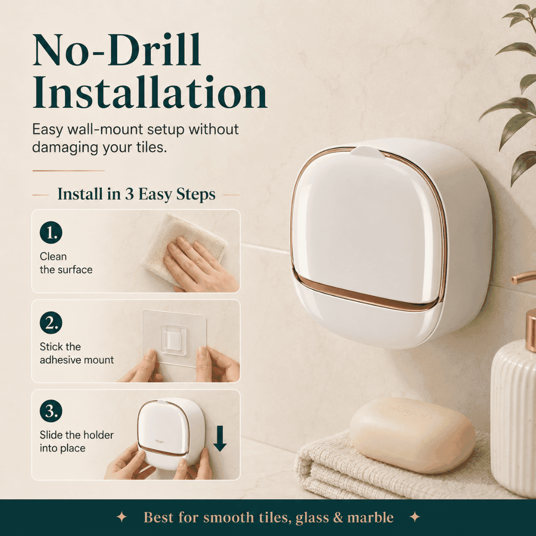 Wall-mounted Soap Holder Boxes 6