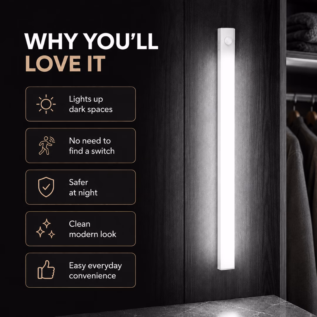 4 in 1 motion sensor light in use